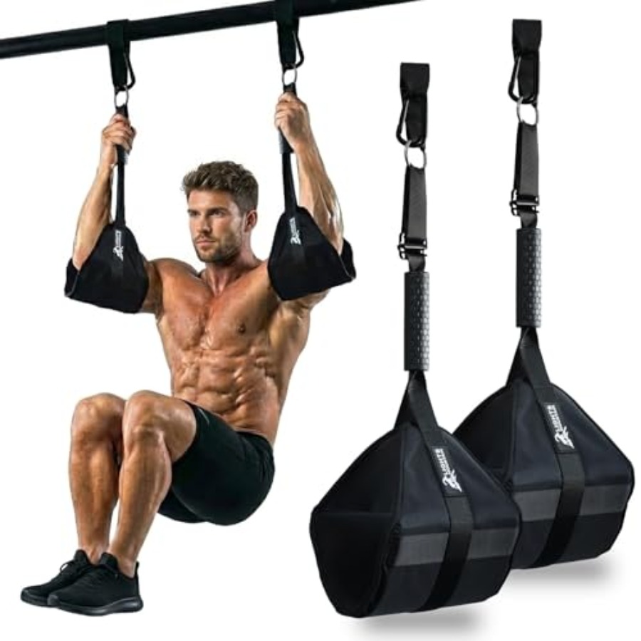Pull Up Bar Grip - Heavy-Duty Hanging Ab Straps for Pull-Up