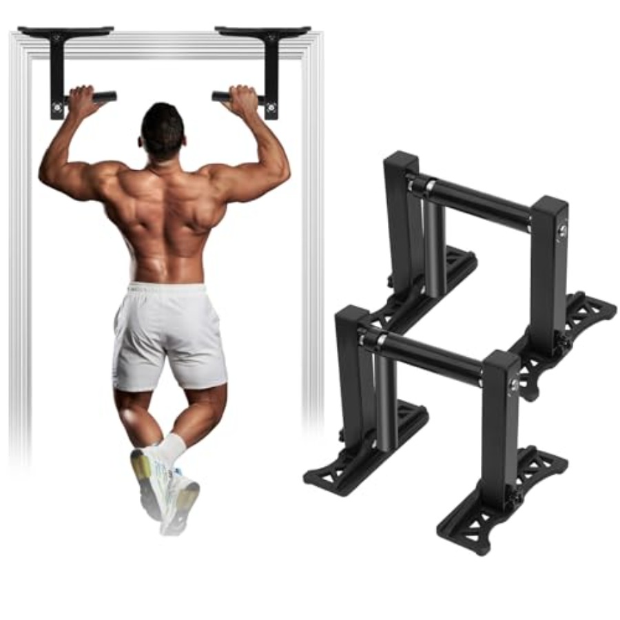 Pull Up Bar Grip - Portable Pull Up Bar for Doorway