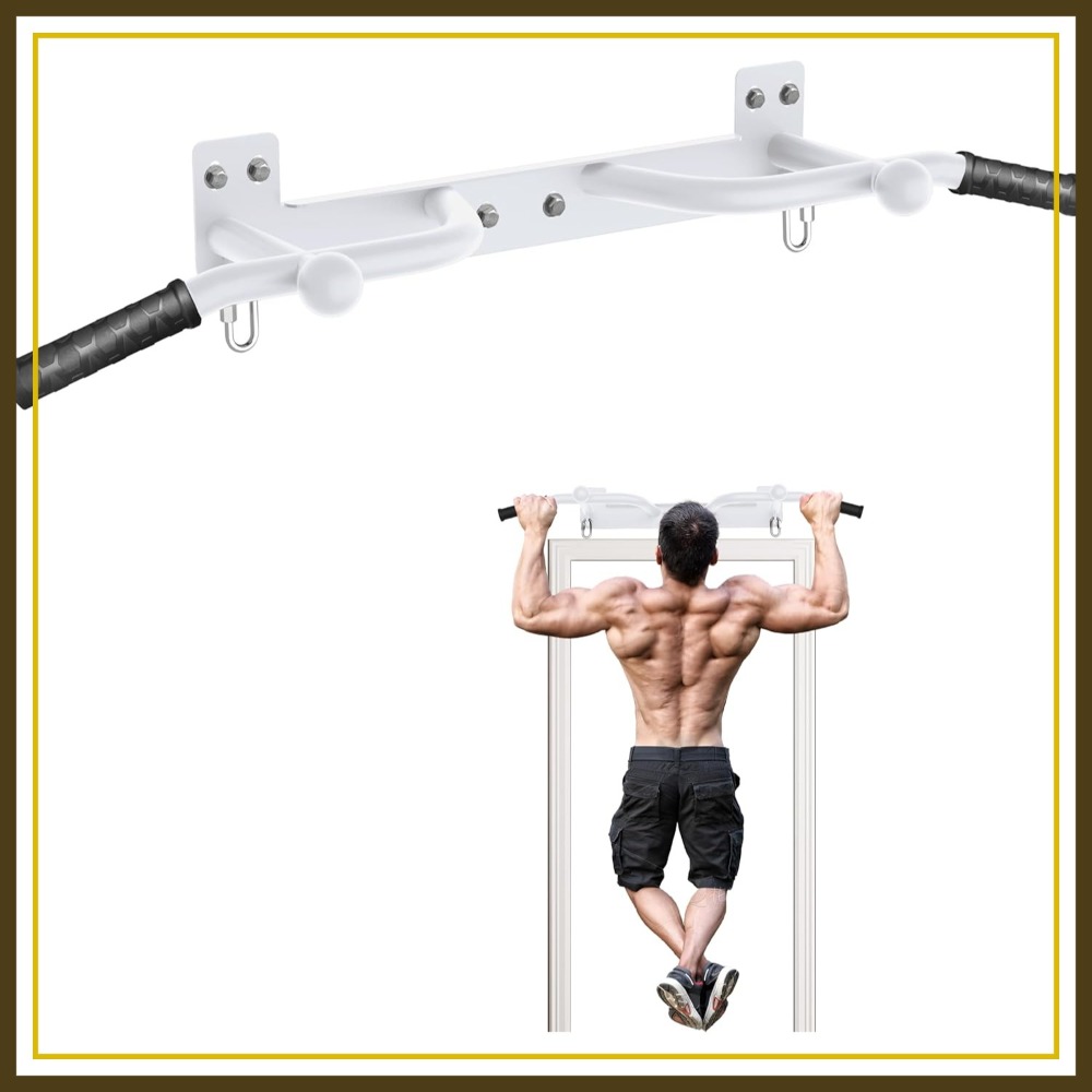 Pull Up Bar Grip - Wall Mounted Pull Up Bar -