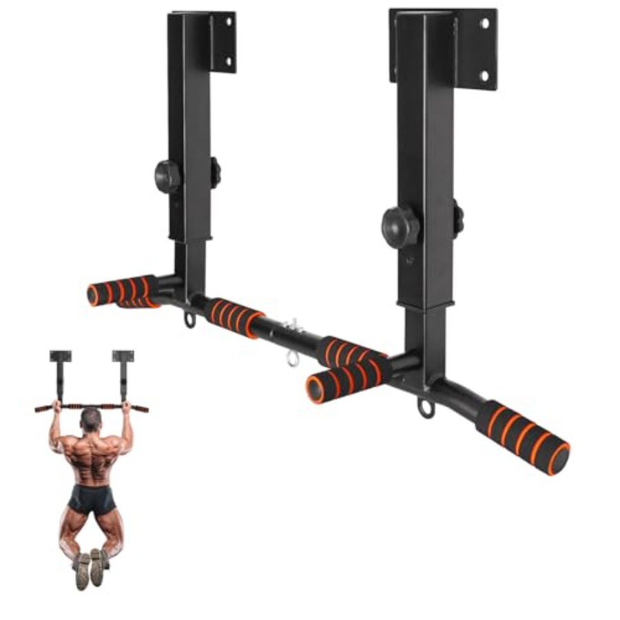 Pull Up Bar Grip - Wall Mounted Pull Up Bar for