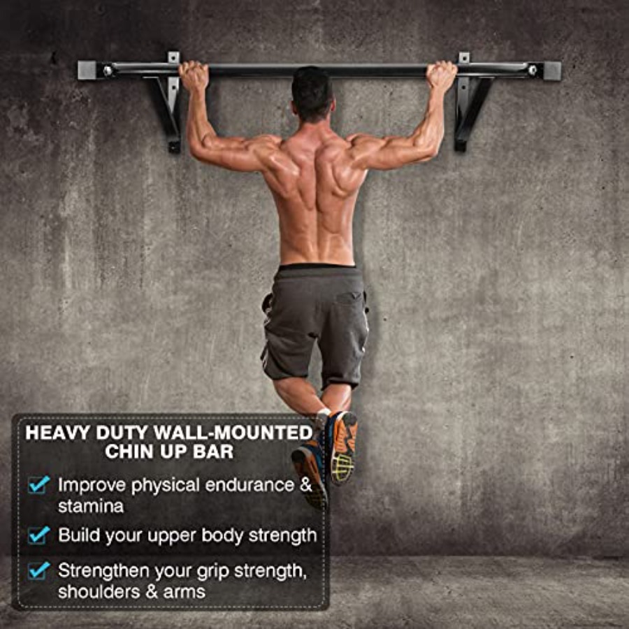 Wall Mounted Pull Up Bar for H - Pull Up Bar Grip review and price