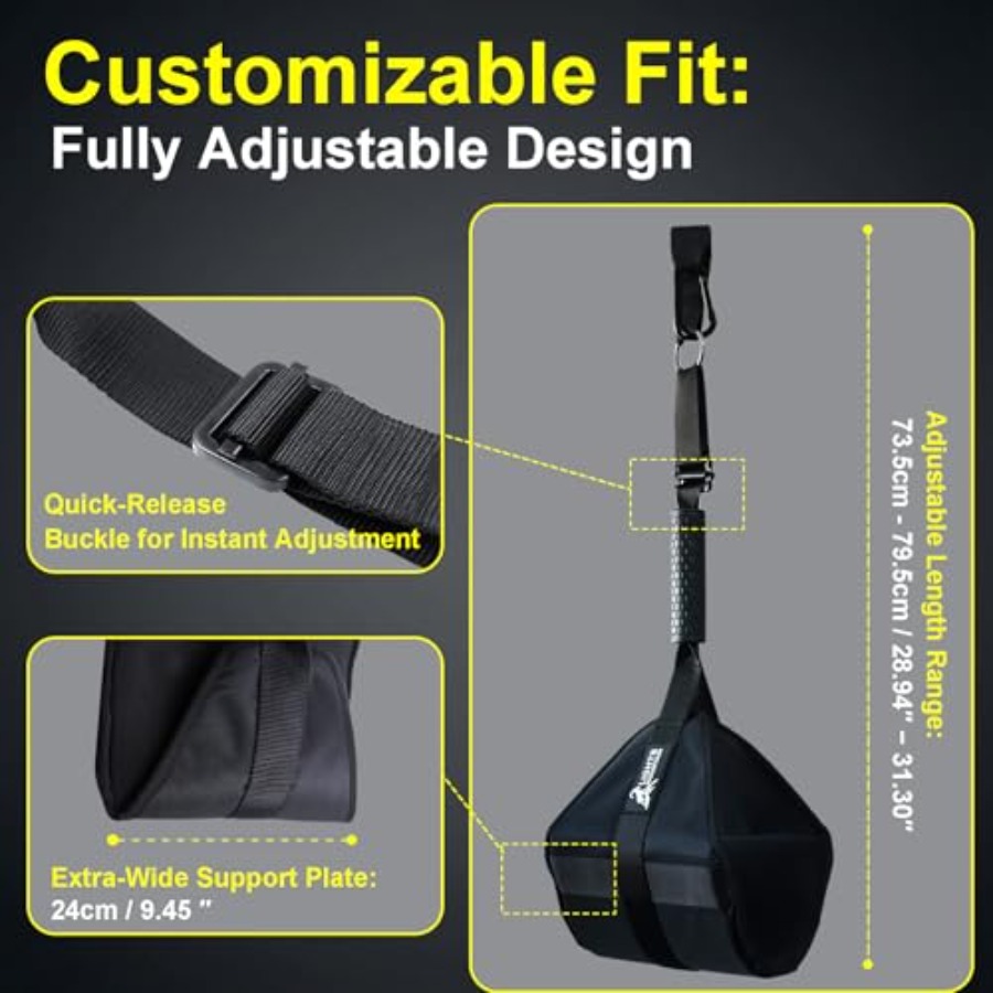 Heavy-Duty Hanging Ab Straps f - Pull Up Bar Grip review and price