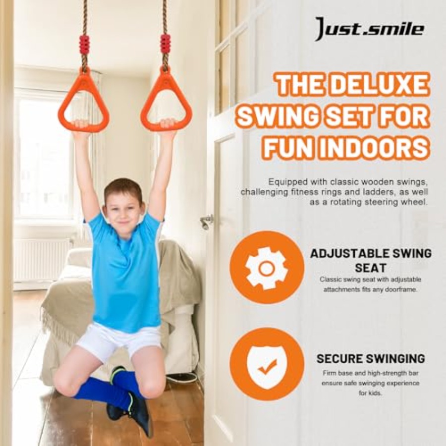 Indoor Doorway Swing for Adult - Pull Up Bar Grip review and price