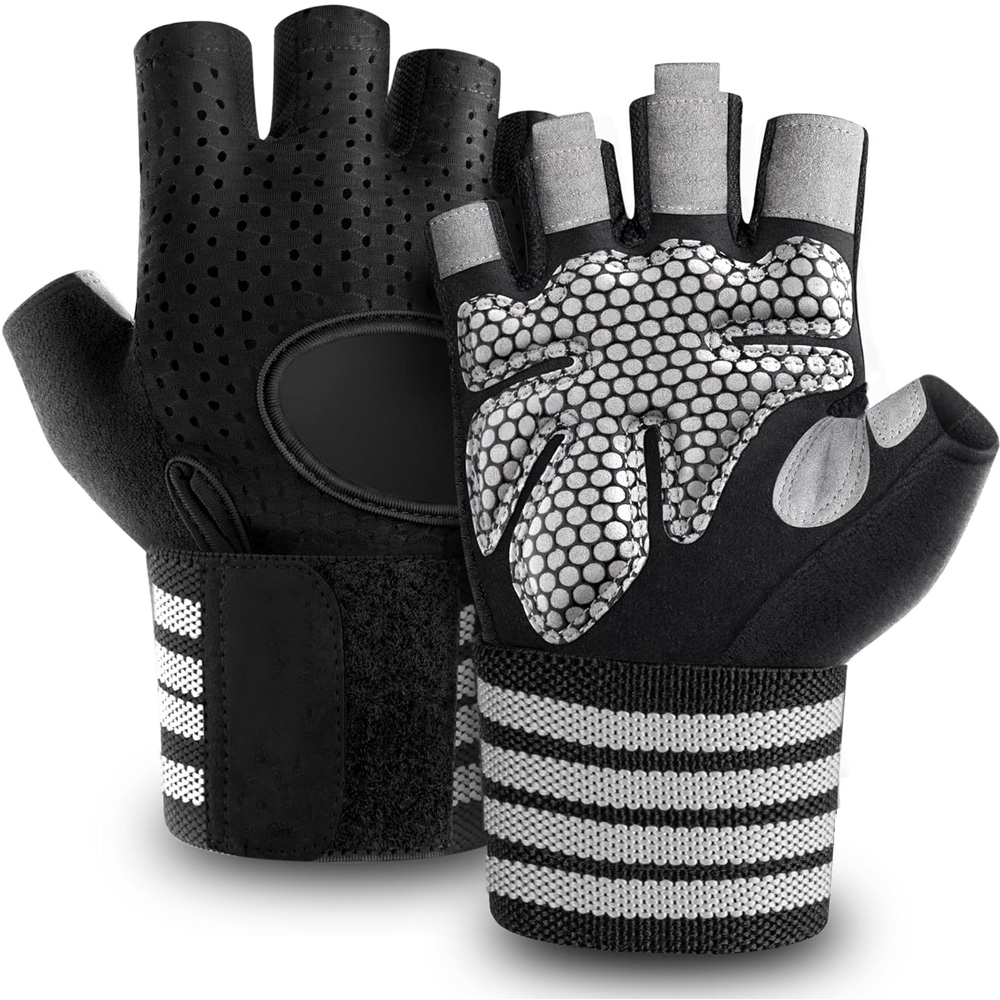 Fitness Gloves with Wrist Supp - Crossfit Gym Gear review and price