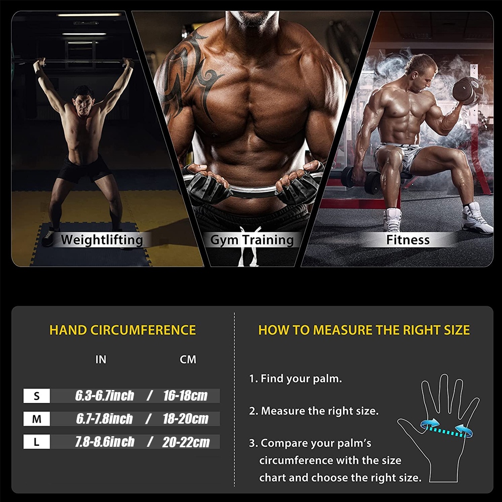 Fitness Gloves with Wrist Supp - Crossfit Gym Gear review and price