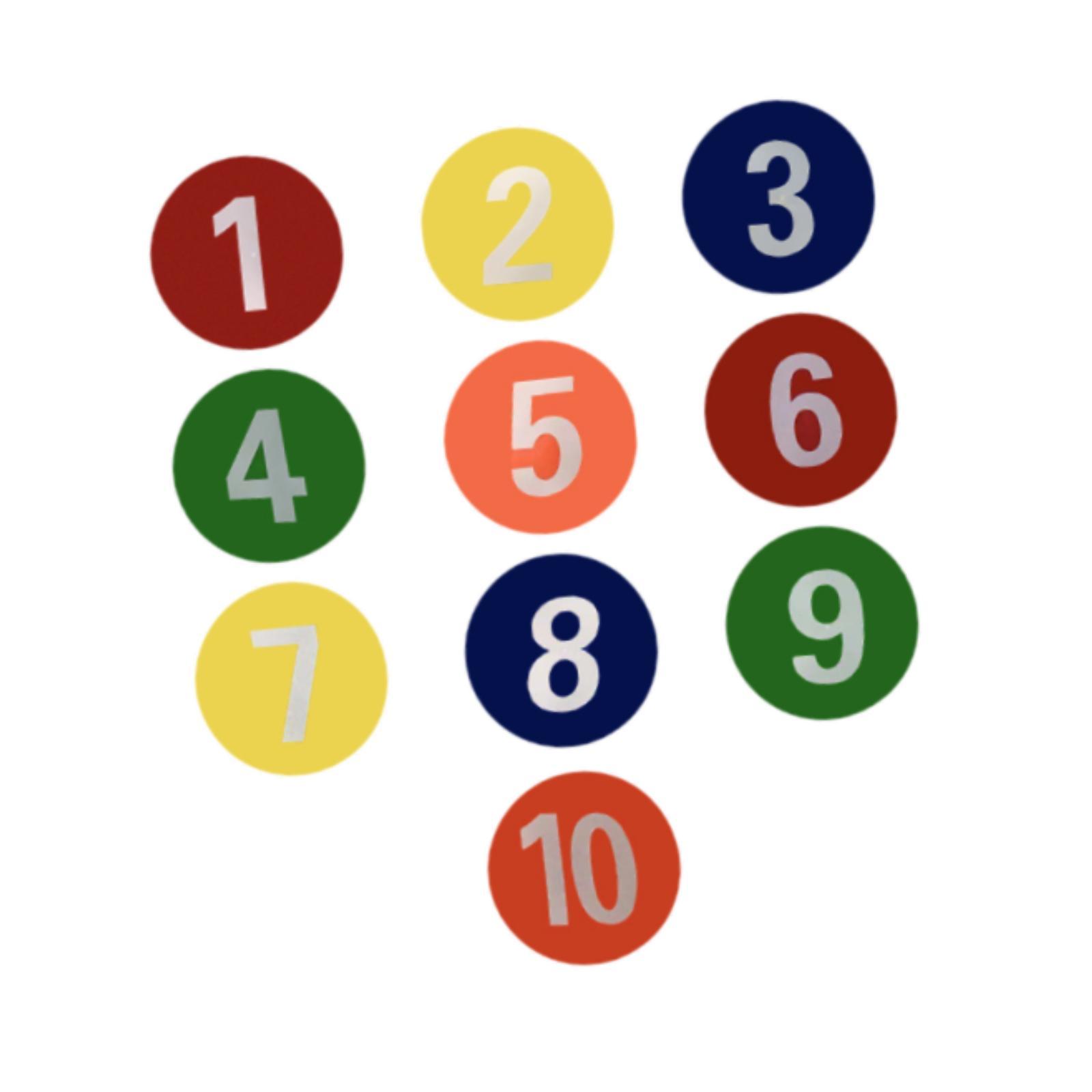 10x Numbered Floor Dots Marker - Speed Agility Dots review and price