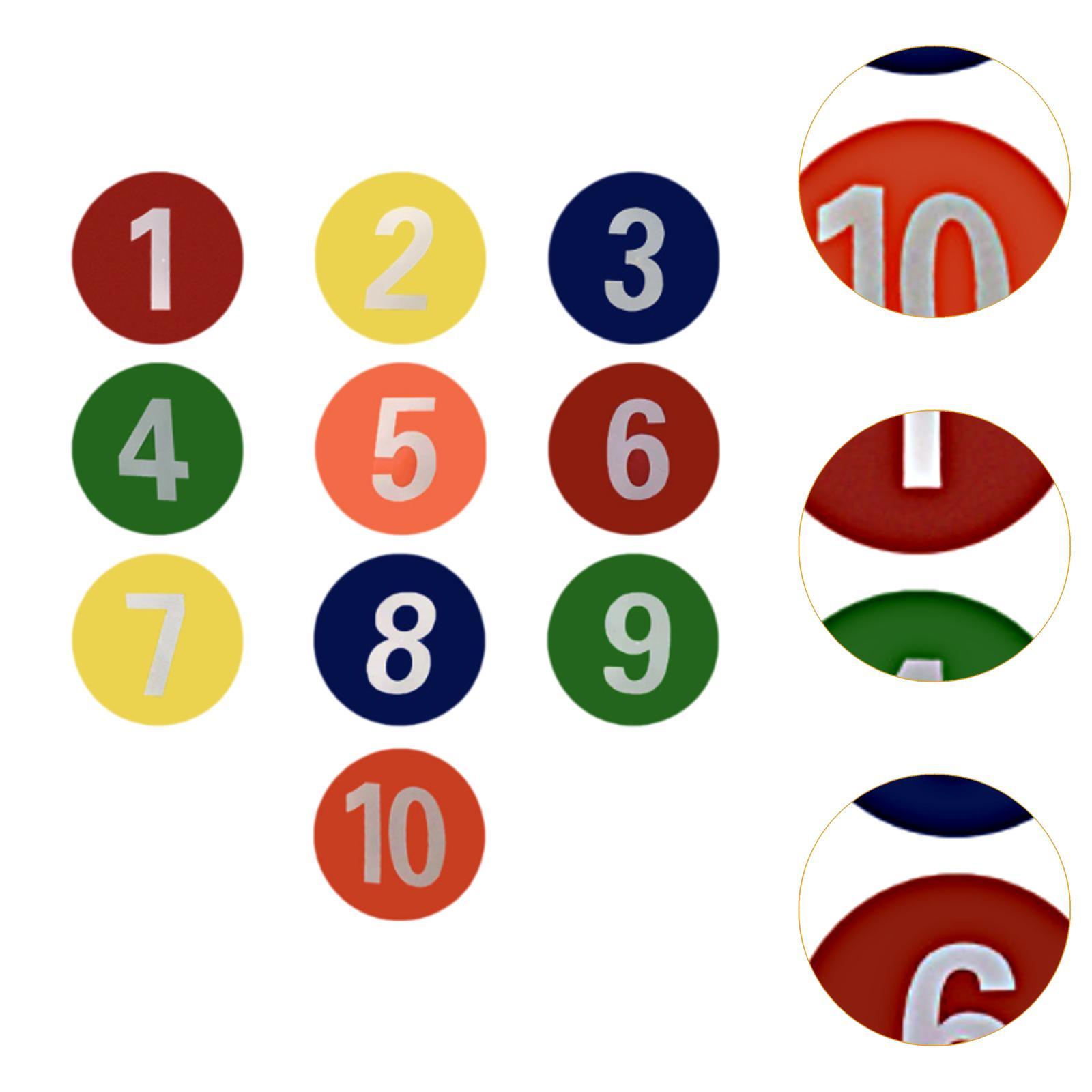 10x Numbered Floor Dots Marker - Speed Agility Dots review and price