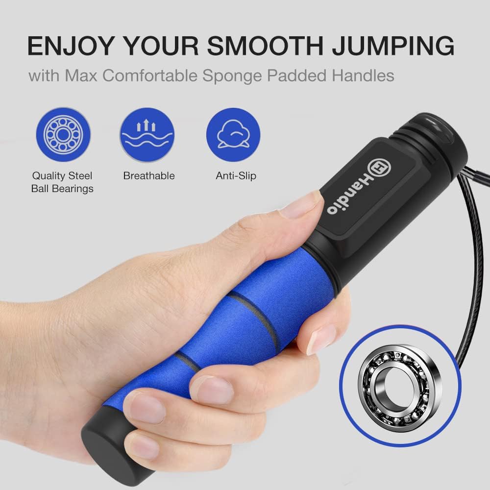 Adjustable Speed Jump Rope wit - Jump Rope Speed Bearing review and price