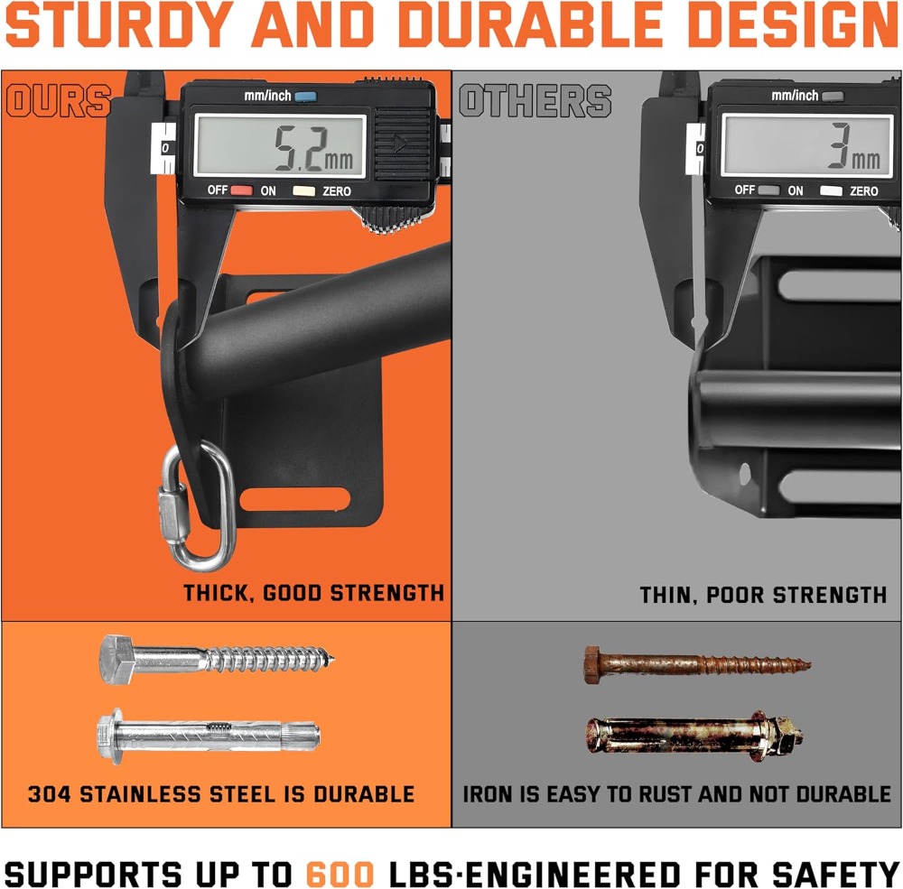 Heavy Duty Wall Mounted Pull U - Pull Up Bar Grip review and price