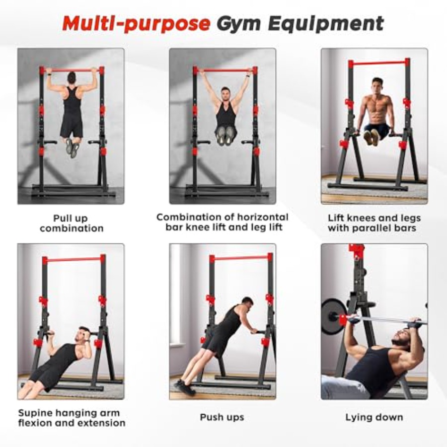 Home gym foldable power tower  - Pull Up Bar Grip review and price