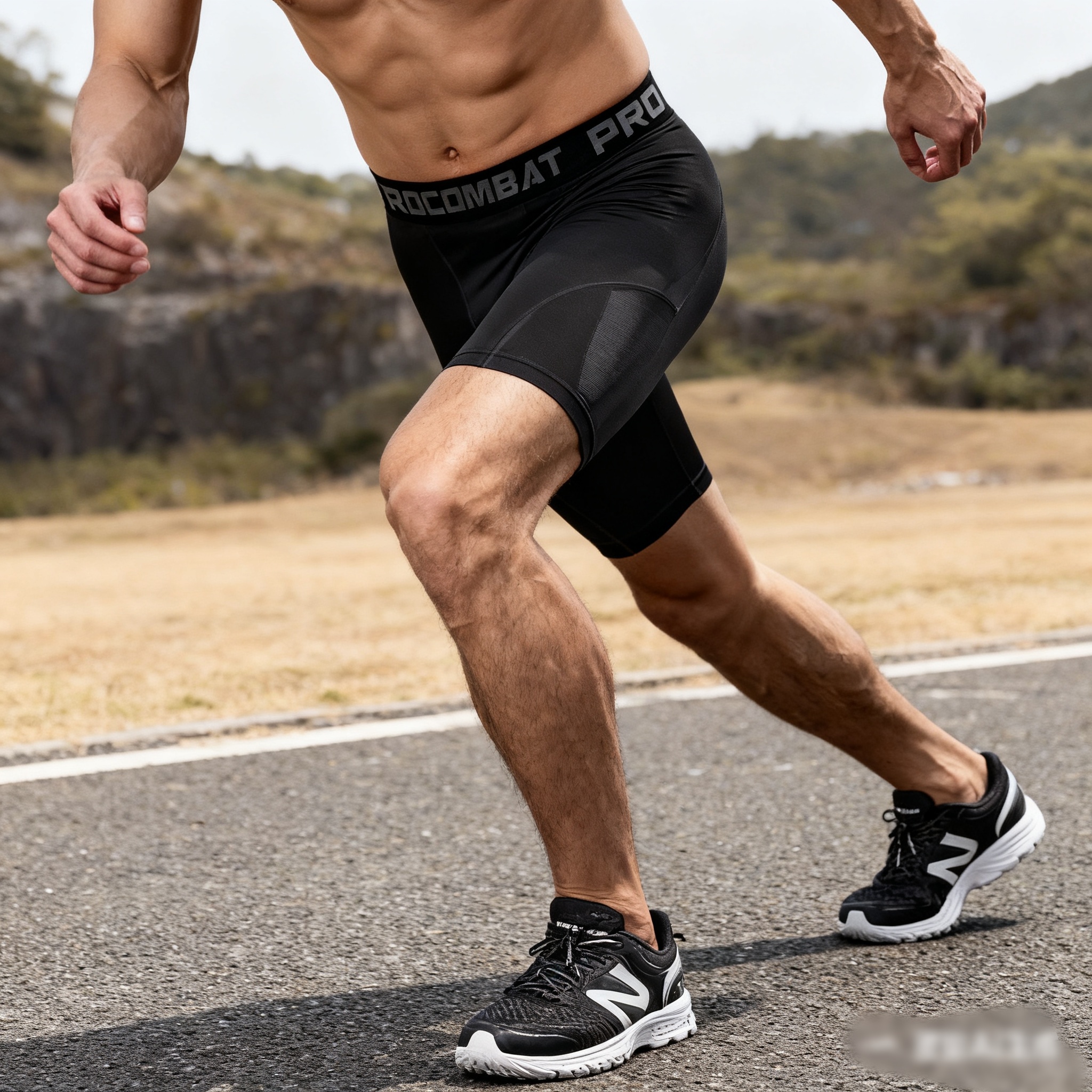 Men Running Leggings Quick Dry - Crossfit Victory review and price