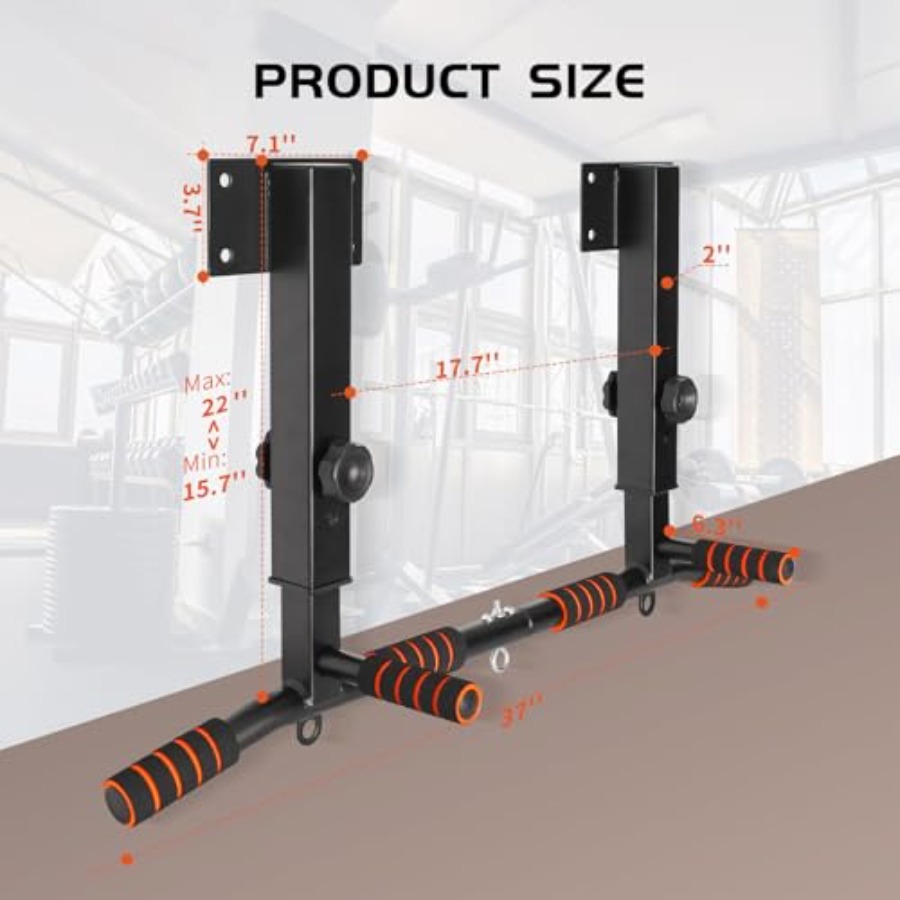 Wall Mounted Pull Up Bar for H - Pull Up Bar Grip review and price