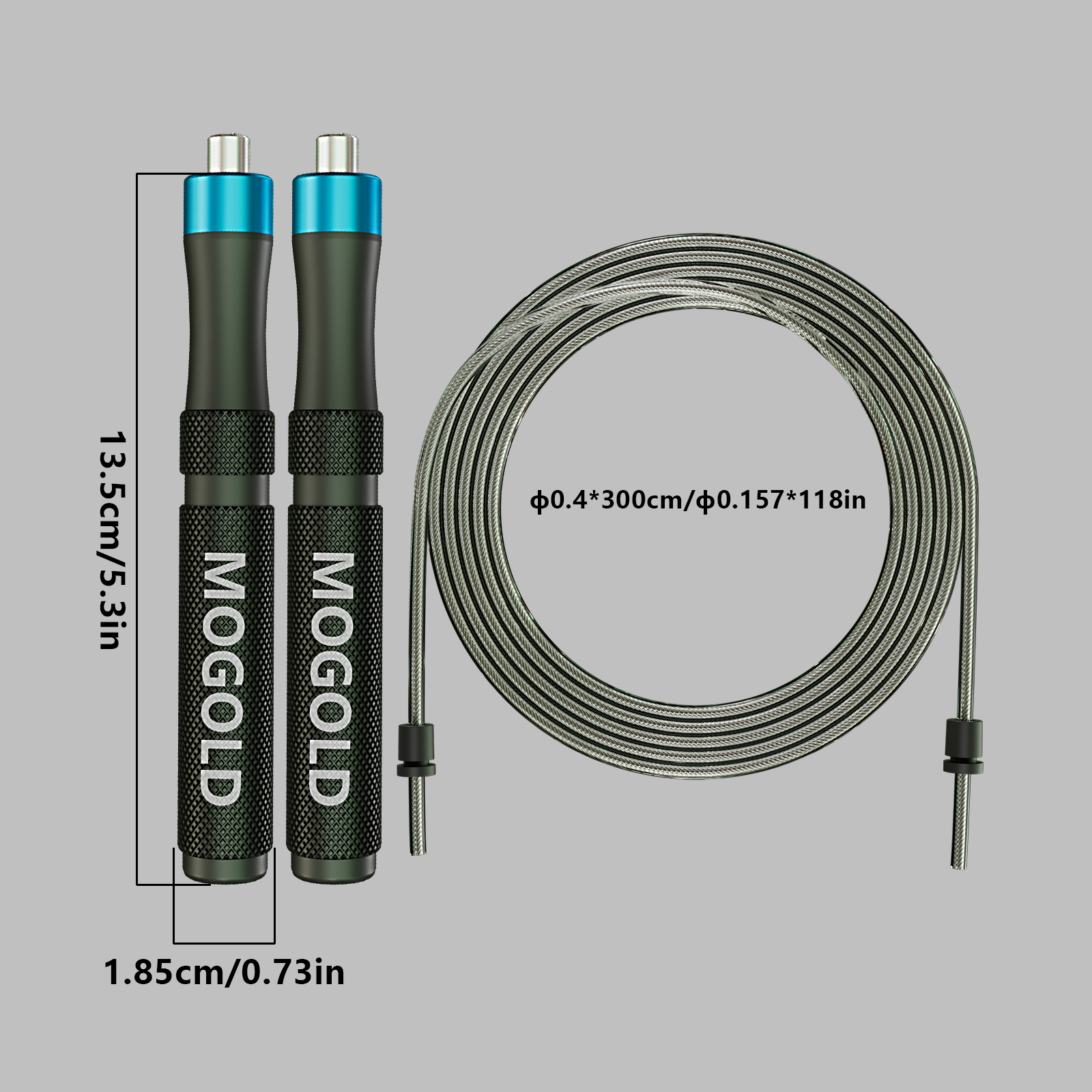 MOGOLD Professional Speed Jump - Jump Rope Speed Bearing review and price