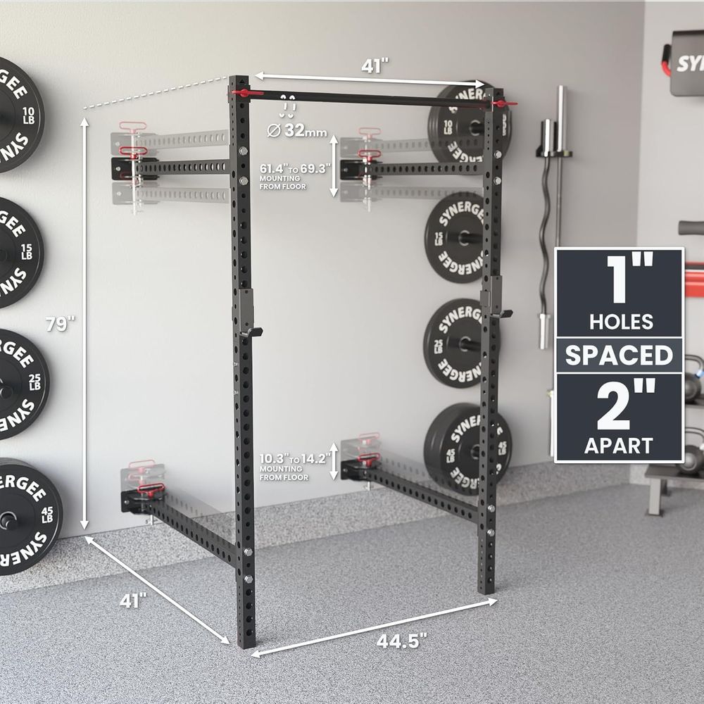 Adjustable Squat Rack with J-C - Pull Up Bar Grip review and price