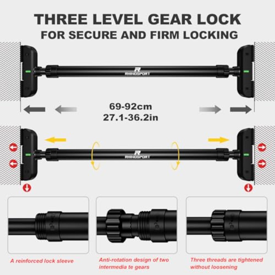 Door Pull Up Bar Doorway No-Sc - Pull Up Bar Grip review and price