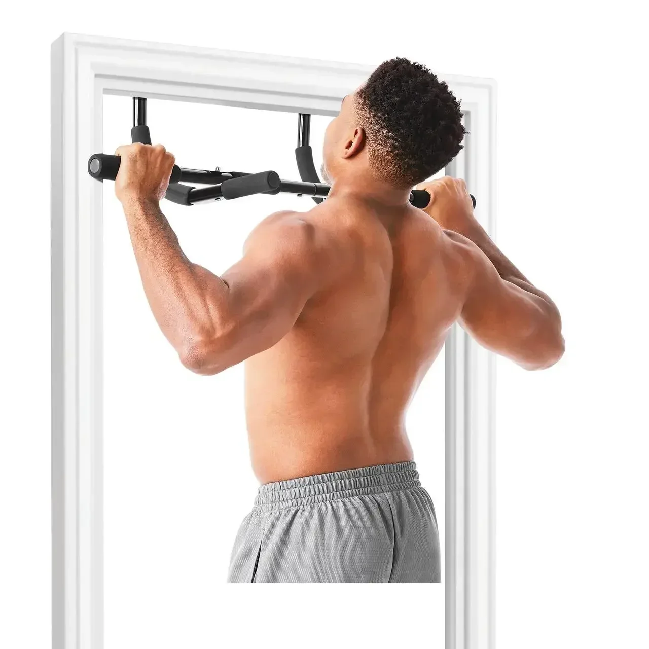Multi-Grip Pull-Up Bar for Doo - Pull Up Bar Grip review and price